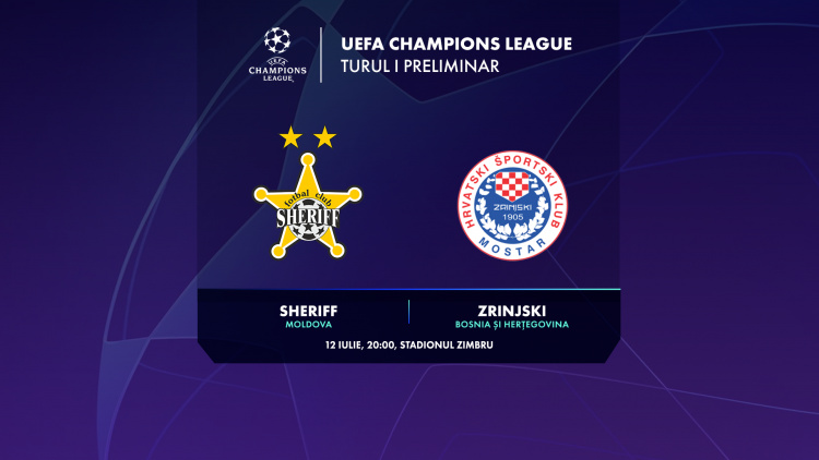 LIVE 20:00. Sheriff – Zrinjski