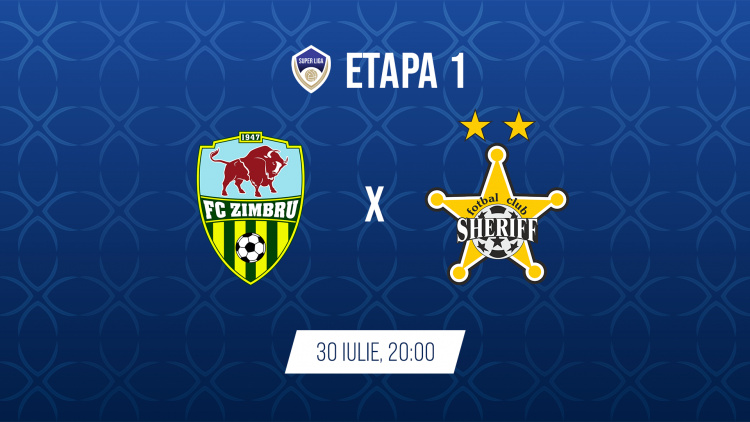 LIVE 20:00. Zimbru – Sheriff