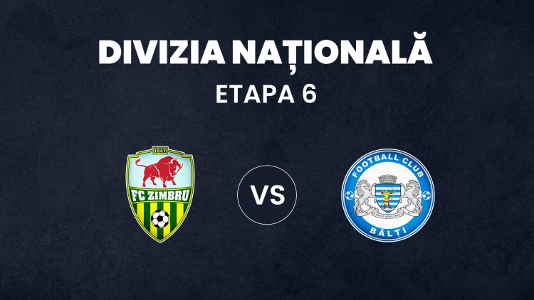 LIVE 20:00. Zimbru - CSF Bălți 