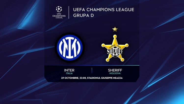 LIVE 22:00. Inter – Sheriff