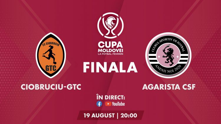 LIVE. Ora 20.00. Ciobruciu GTC - Agarista CSF Anenii Noi. Avancronică