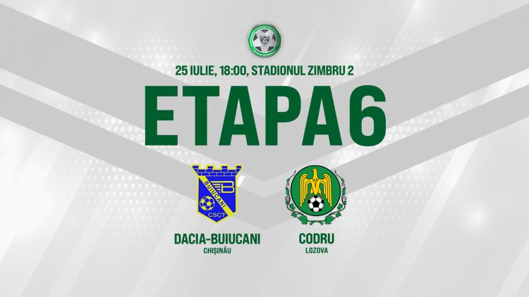 LIVE. Dacia Buiucani Chișinău - Codru Lozova. Avancronică