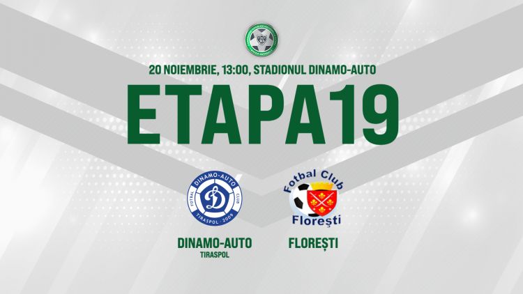 LIVE. Dinamo-Auto - FC Florești