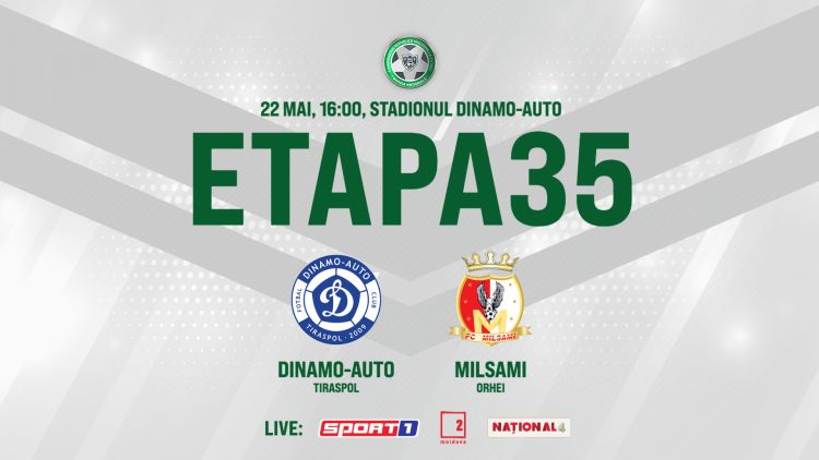 LIVE. Dinamo-Auto - Milsami. Avancronică