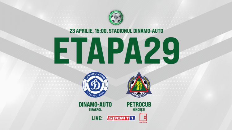 LIVE. Dinamo-Auto - Petrocub. Avancronică