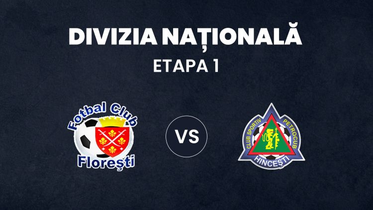 LIVE. FC Florești – Petrocub. Avancronică