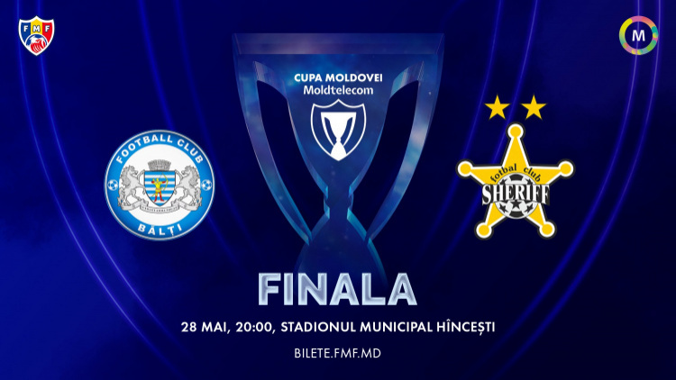 LIVE. Finala Cupei Moldovei Moldtelecom. CSF Bălți - Sheriff
