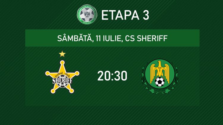 LIVE. Sheriff Tiraspol - Codru Lozova