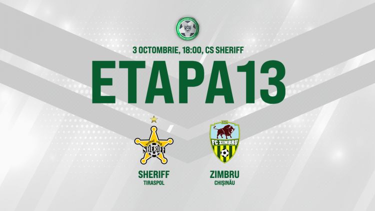 Live. Sheriff - Zimbru. Avancronică