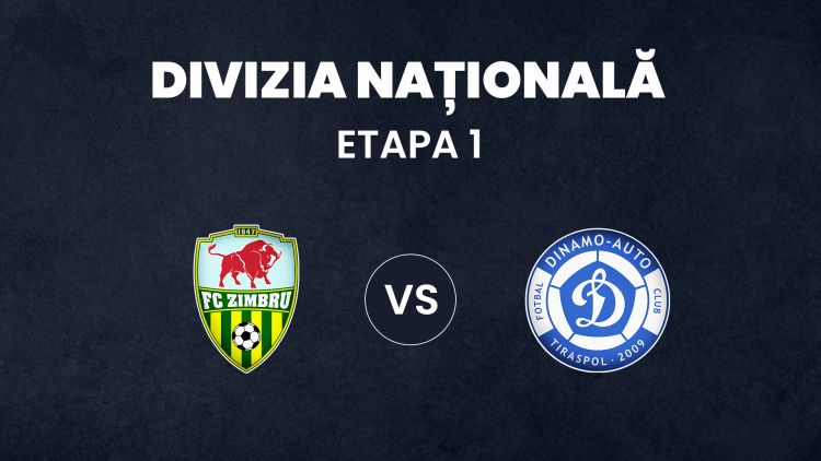 LIVE. Zimbru – Dinamo-Auto. Avancronică