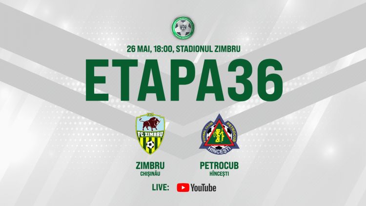 LIVE. Zimbru – Petrocub. Avancronică