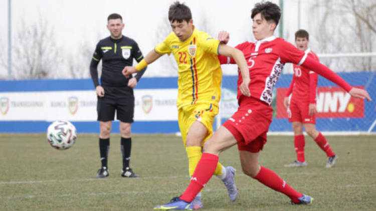 Meci amical U15. România - Moldova 3-1