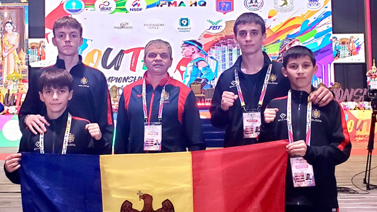 Moldova, două medalii la Campionatul Mondial de Muay Thai