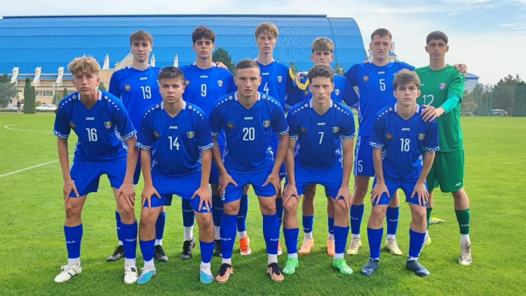 Moldova U18, un nou eșec în fața României