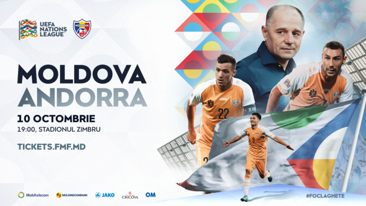 LIVE. Moldova - Andorra