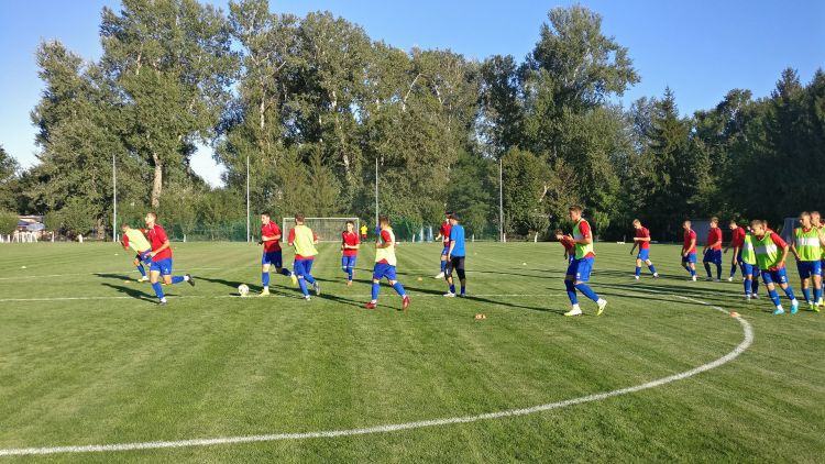 Naționala U-21. Ultimul antrenament înaintea deplasării în Germania