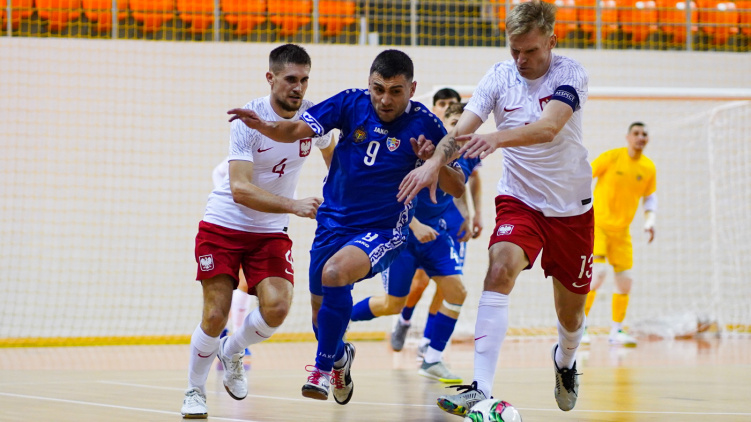 Futsal. Moldova, învinsă de Polonia