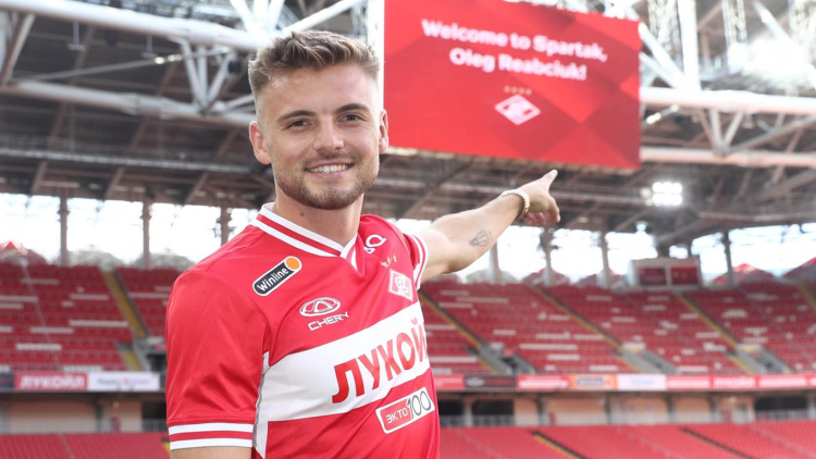 Oleg Reabciuk, la Spartak Moscova