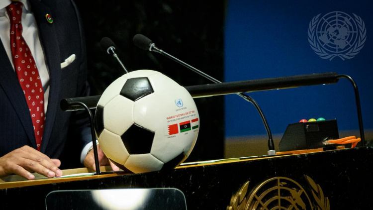 ONU: Ziua mondială a fotbalului va fi sărbătorită pe 25 mai