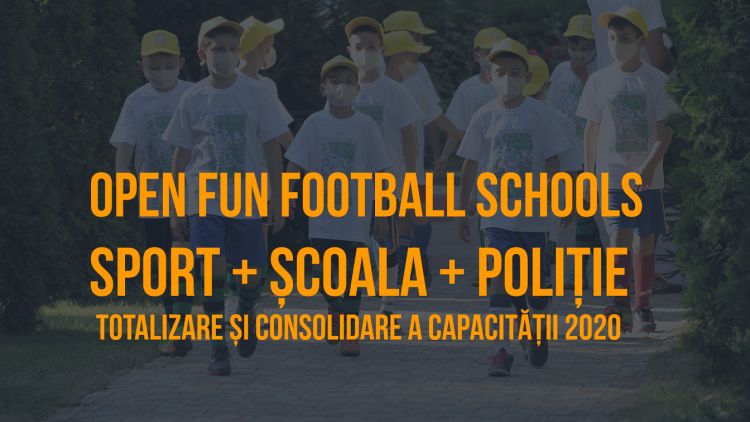 Open Fun Football Schools Moldova. Totalurile anului 2020