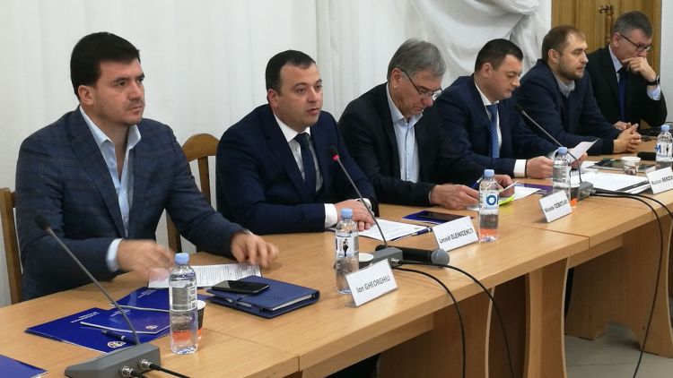 PREȘEDINTELE FMF, LEONID OLEINICENCO LA REUNIUNEA CU PREȘEDINȚII ARF