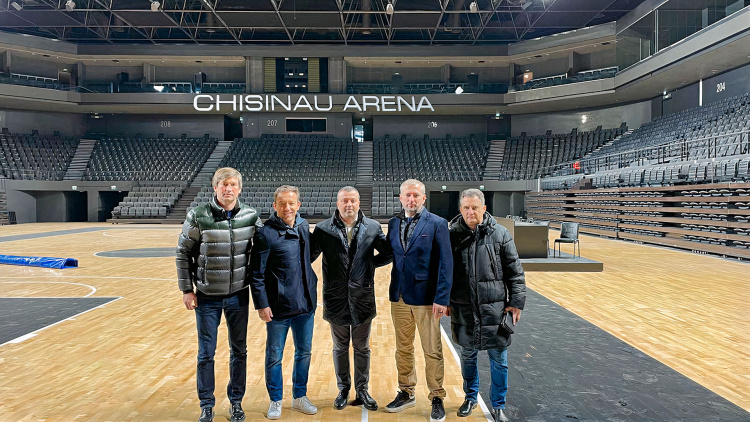 Reprezentanți UEFA, în vizită la Chișinău Arena