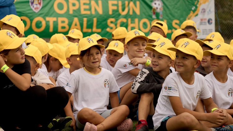 Retrospectiva 2024. Proiectul CCPA/Open Fun Football Schools Moldova