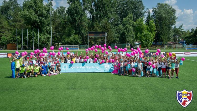 Săptămâna UEFA a fotbalului de mase. Girls Camp Festival