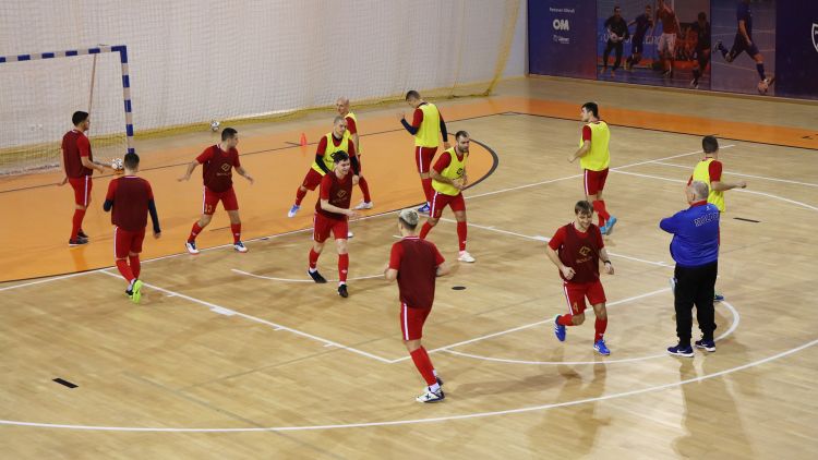 Selecționata de futsal, în pregătiri pentru meciul cu Grecia 