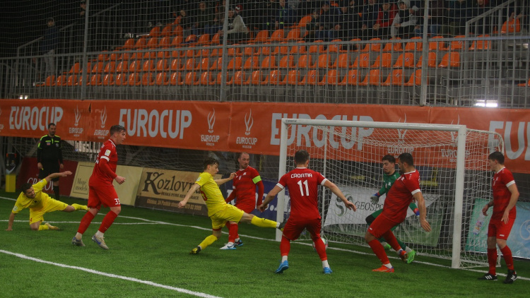 Socca EuroCup. Ziua 4. Moldova, învinsă de Croația, în urma loviturilor de departajare