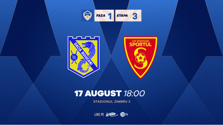 LIVE. Super Liga. Dacia Buiucani - CSF Spartanii Sportul. Avancronică