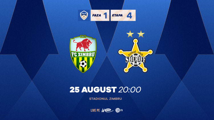 LIVE. Super Liga. FC Zimbru - FC Sheriff