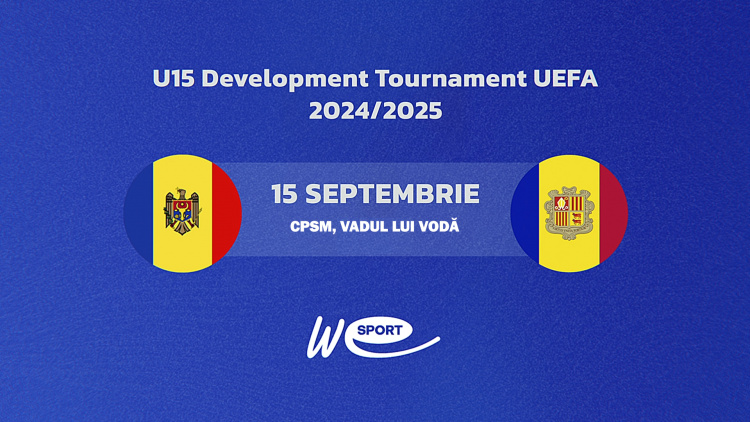 LIVE. U15. Moldova - Andorra