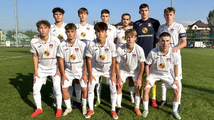 UEFA Youth League. FC Kairat - AF Radu Rebeja-LIMPS 2-1