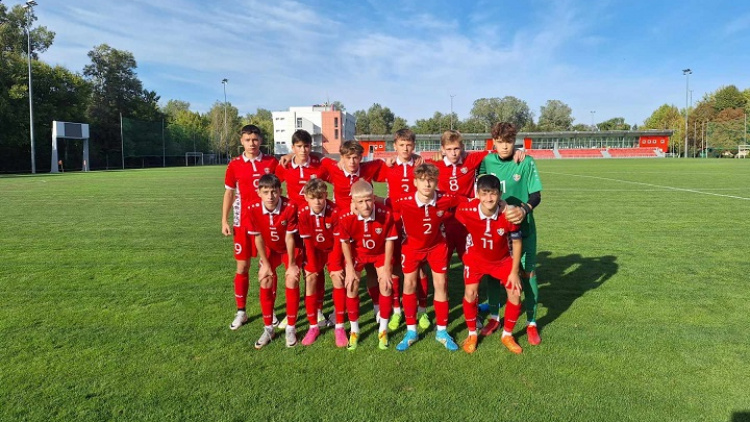 Under 15. Moldova - România 1-1