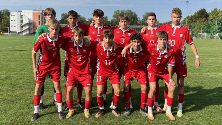 Under 16. Moldova, amical cu Dacia Buiucani U17