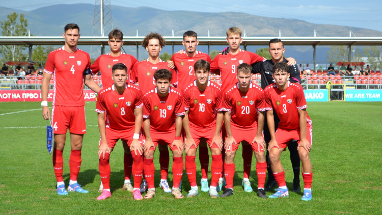 Under 21. Macedonia de Nord - Moldova 2-1