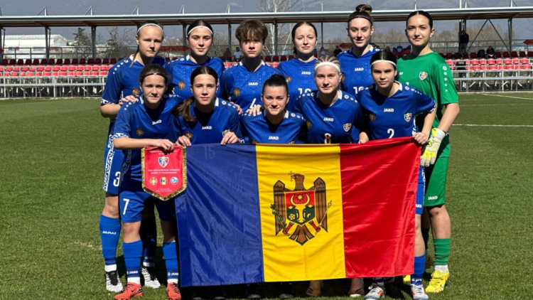 Fotbal feminin WU17. Moldova - Slovenia 1-2